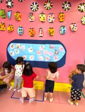 プレクラス８月の壁面製作 令和２（2020）年８月６日