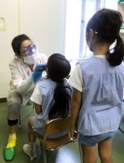 歯科検診（Ｇ･Ｙ･Ｒクラス）　令和２（2020）年９月17日