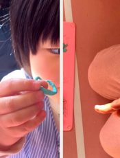 粘土遊び　令和２（2020）年12月７~８日