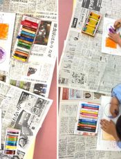 ぬりえ遊び〈２歳児〉　令和３（2021）年１月22日