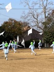 凧揚げ　令和３（2021）年１月14日