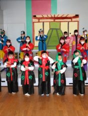 生活発表会ビデオ撮影　令和３（2021）年２月19日