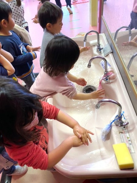 手洗い習慣〈２歳児〉 令和３（2021）年３月１日