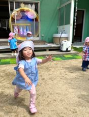 シャボン玉遊び〈１歳児〉 令和３（2021）年７月13~15日