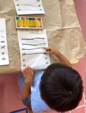 ワークプリント、ボタン遊び〈２歳児〉　令和３（2021）年９月９日