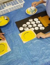 お絵描き「お月見」