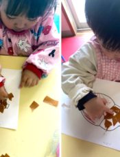 どんぐり製作〈１歳児〉 令和３（2021）年10月26~28日