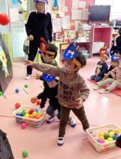 節分会〈１、２歳合同〉 令和４（2022）年２月３日