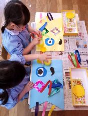 鯉のぼり＆カブト製作　令和４（2022）年４月11~15日