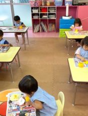 アイスクリーム製作〈１歳児〉 令和４（2022）年７月11~12日