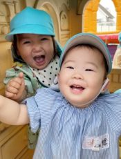 新入園児の様子〈１歳児〉  令和６（2024）年４月29日