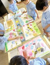 絵画「ミツバチの一枚画コンクール」 令和６（2024）年５月７~10日