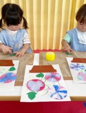 朝顔製作＜１歳＞  令和６（2024）年７月22~24日