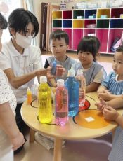 スライム作り〈2歳〉令和６（2024）年７月31日